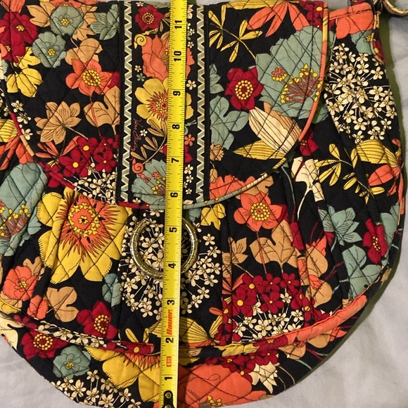 Vera Bradley Floral Patchwork Shoulder Bag - Picture 10 of 11